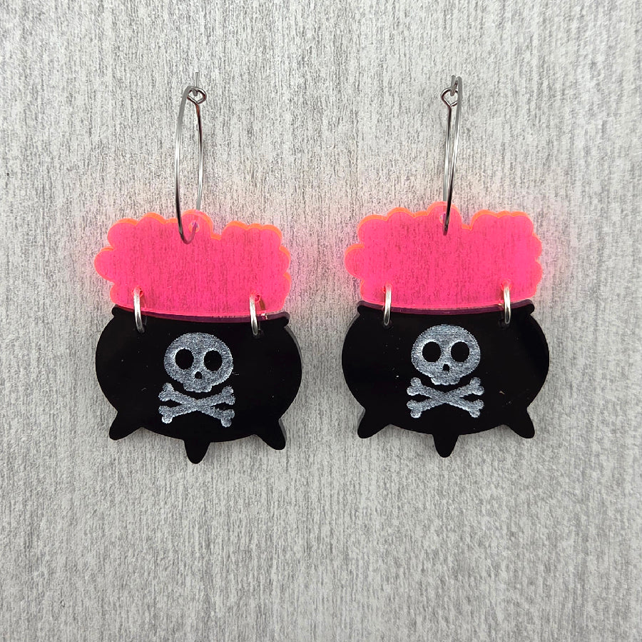 Cauldron Earrings