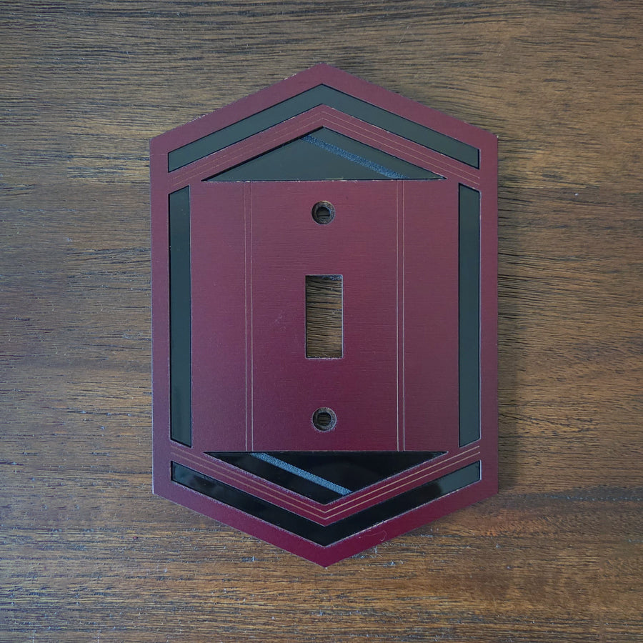 Geometric Switchplate Cover