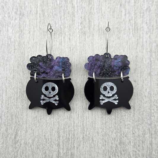Cauldron Earrings