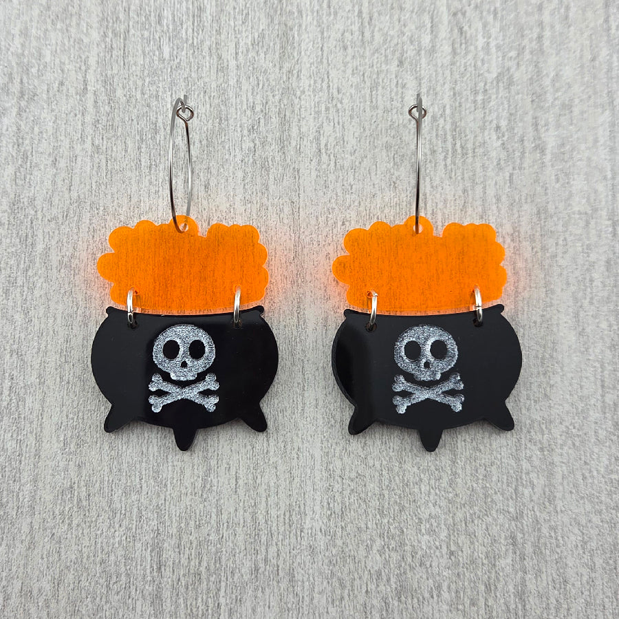Cauldron Earrings
