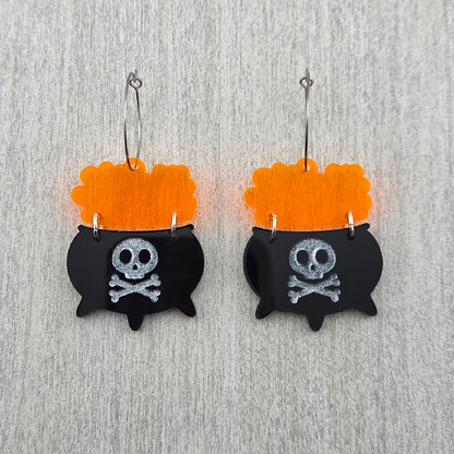 Cauldron Earrings