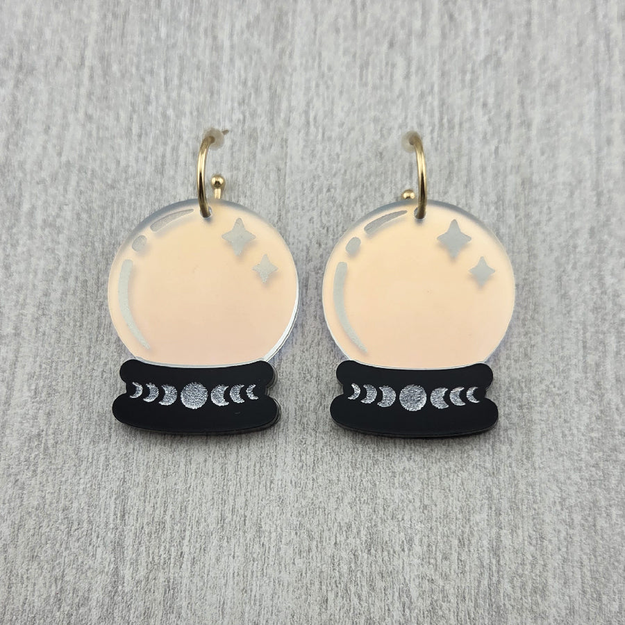 Crystal Ball Earrings