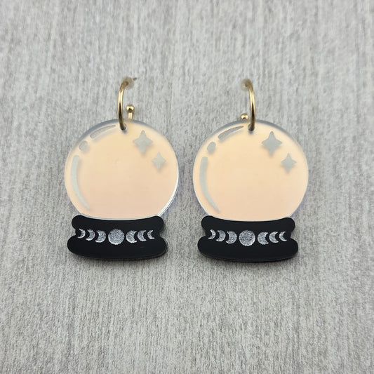 Crystal Ball Earrings
