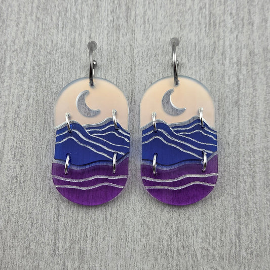 Mountain Moon Earrings
