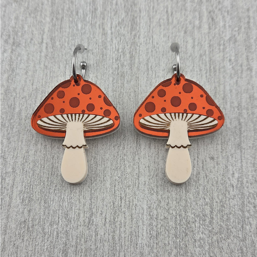 Mushroom Earrings