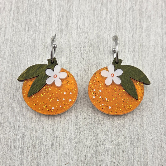 Orange Blossom Earrings