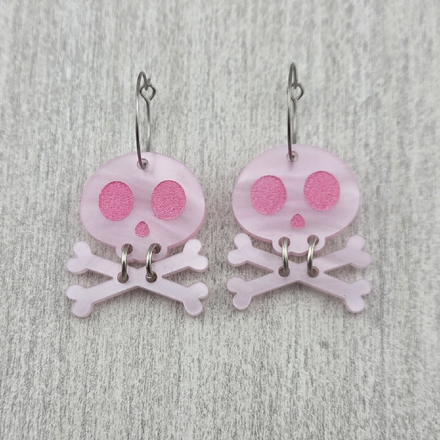 Skelly and Crossbones Earrings