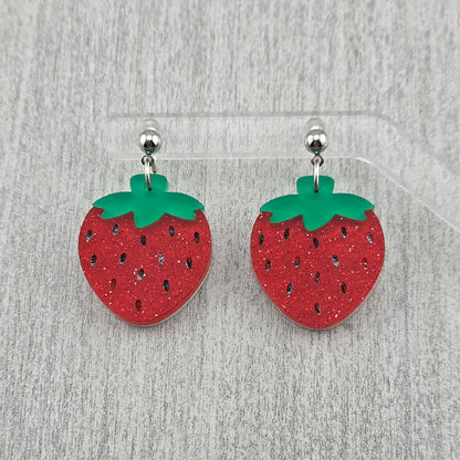 Strawberry Earrings