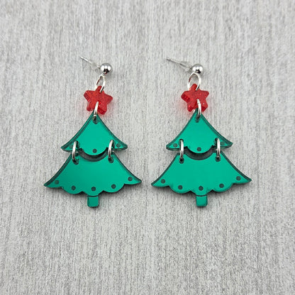 Christmas Tree Earrings
