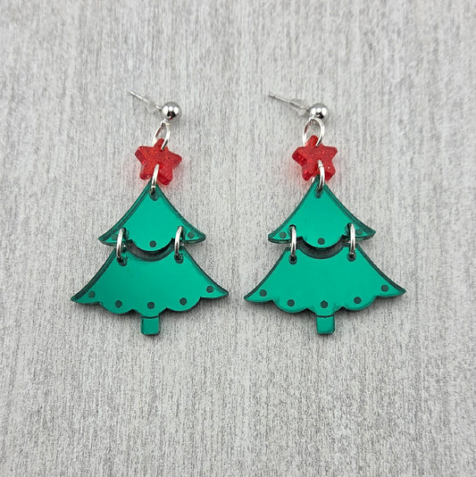 Christmas Tree Earrings