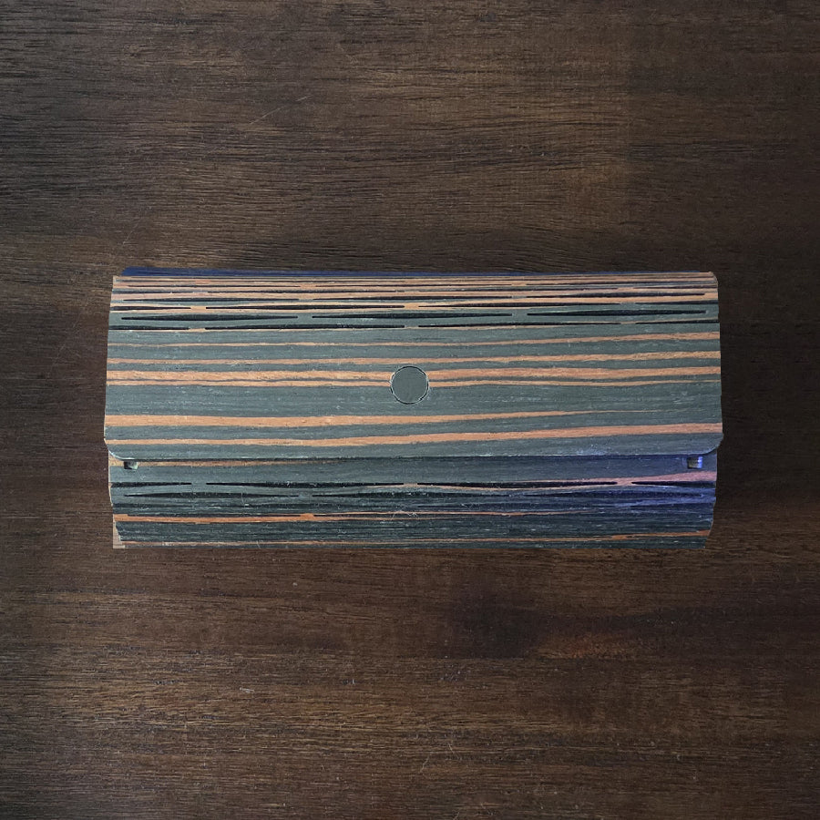 Americano Wood Glasses Case