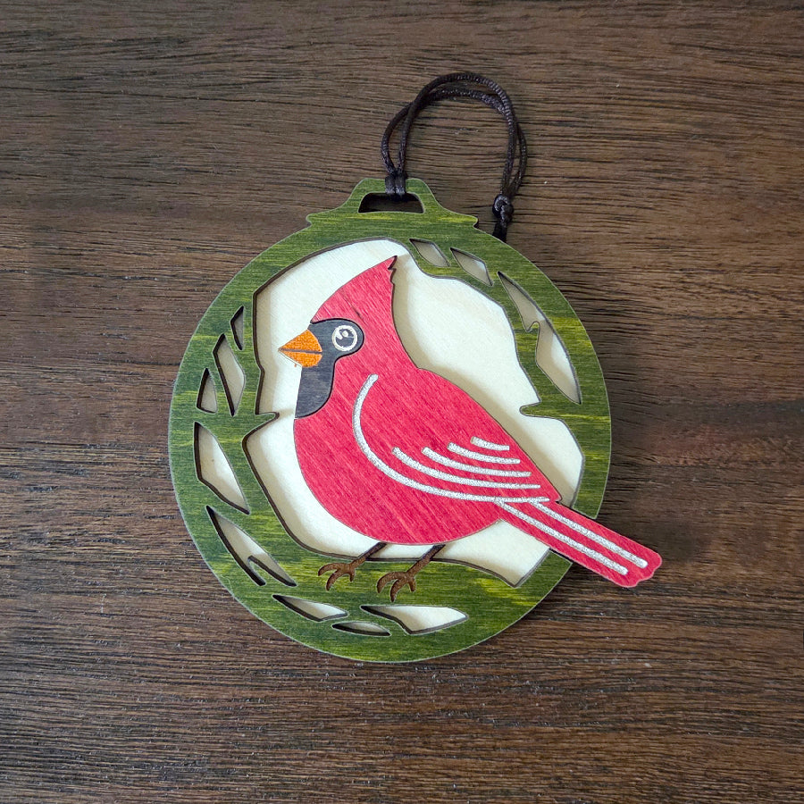 Cardinal Ornament