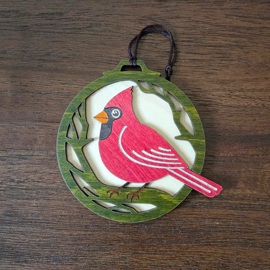 Cardinal Ornament