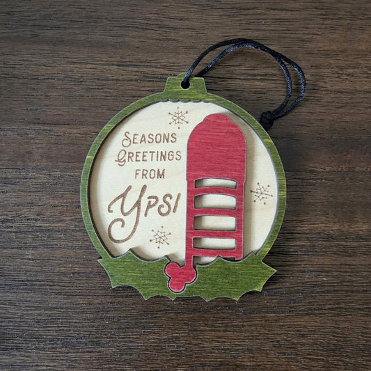 Ypsi Watertower Ornament