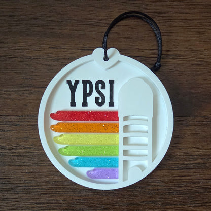 Ypsi Pride Watertower Ornament
