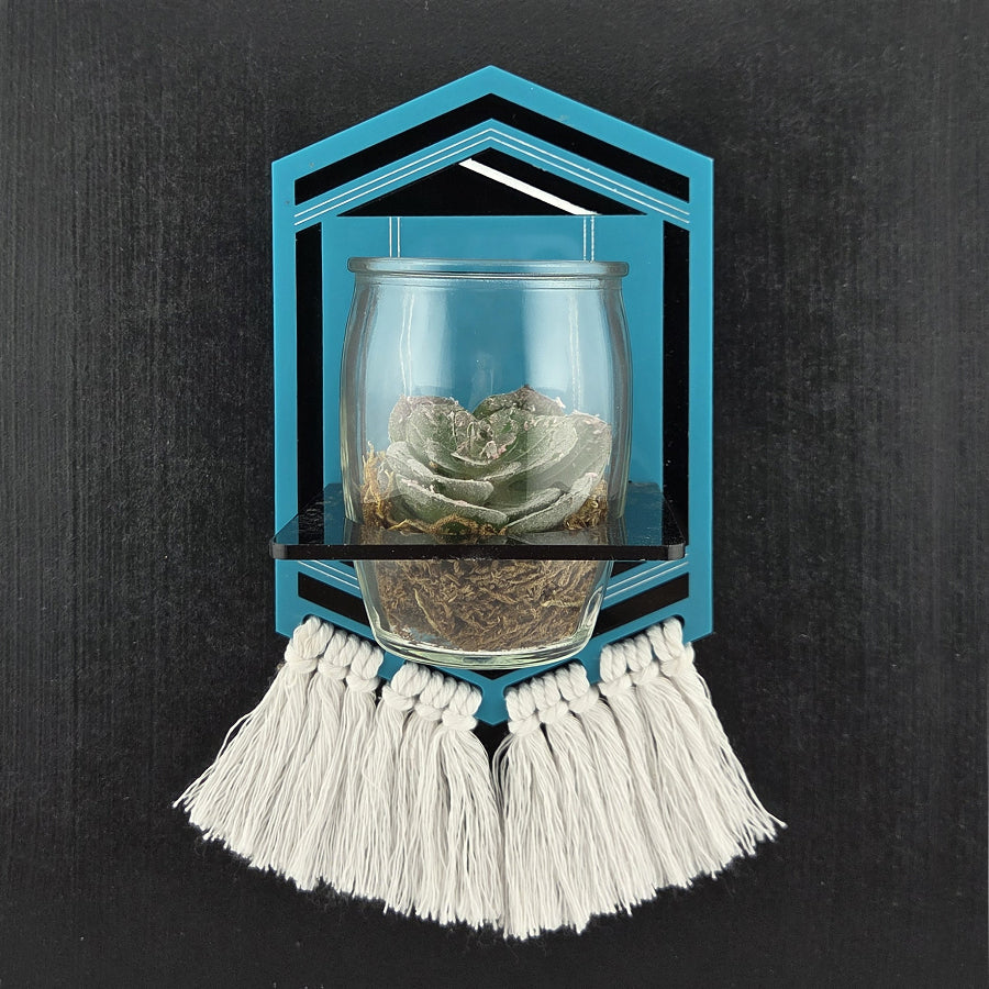 Geometric Plant Sconce