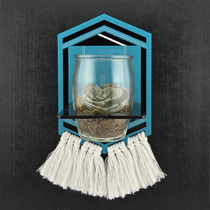 Geometric Plant Sconce