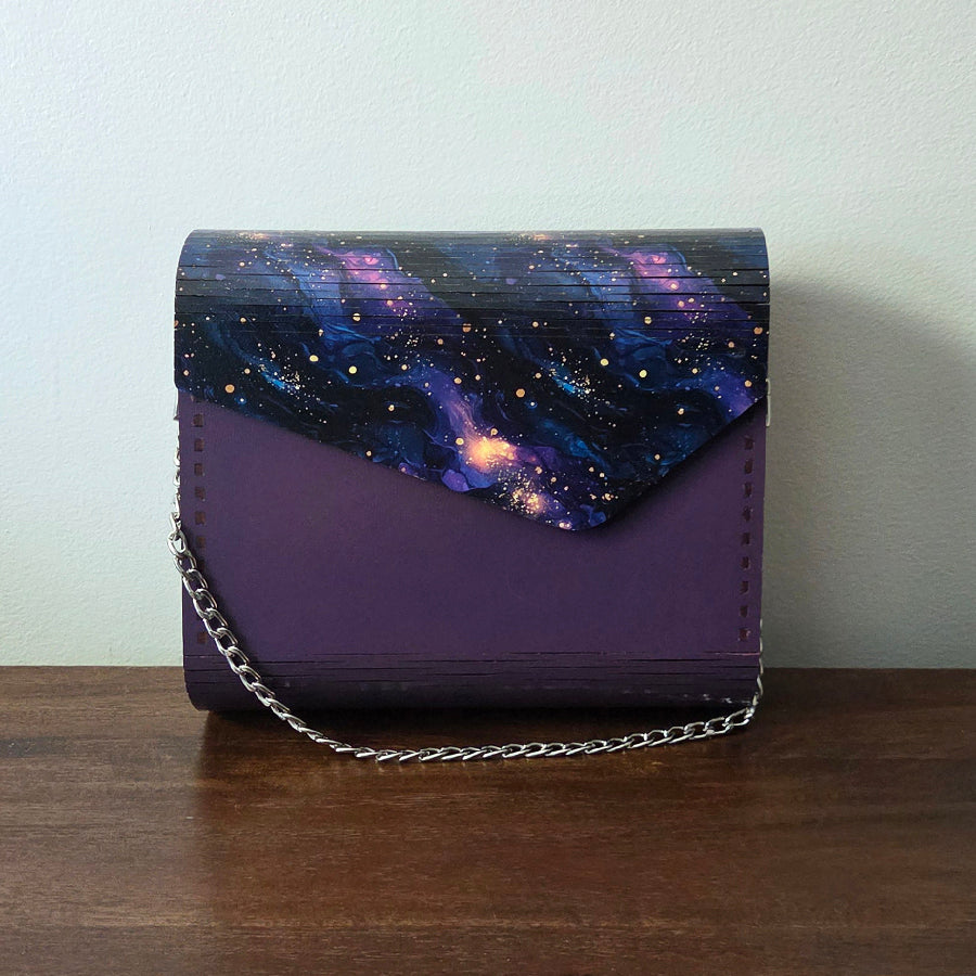 Galaxy & Purple Purse