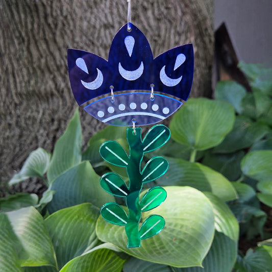 Folk Tulip Suncatcher