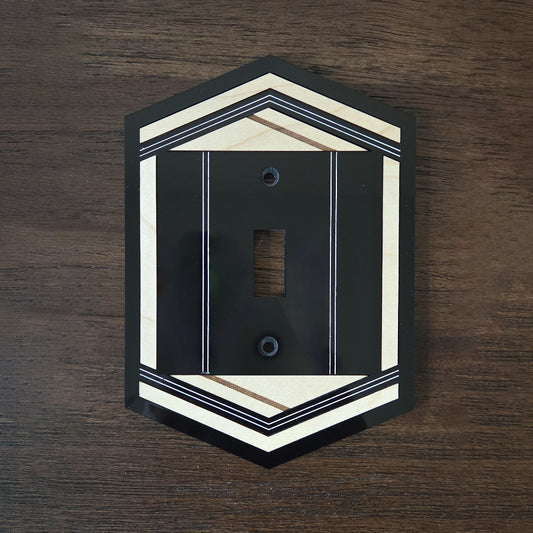 Geometric Switchplate Cover