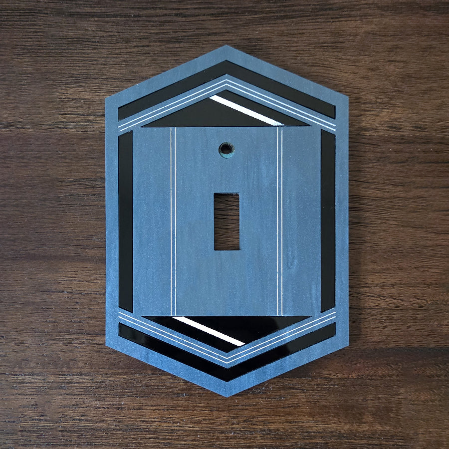 Geometric Switchplate Cover