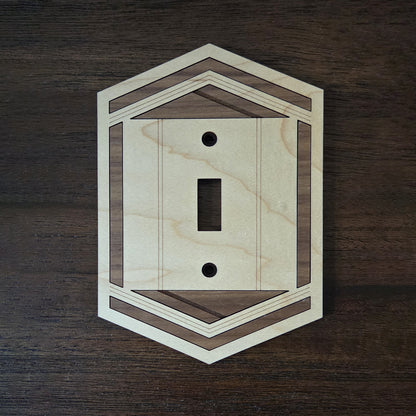 Geometric Switchplate Cover