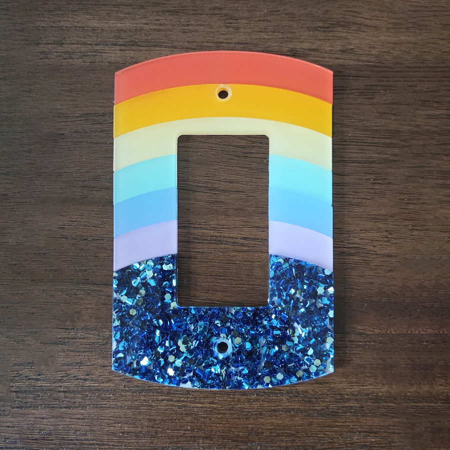 Rainbow Switchplate Cover