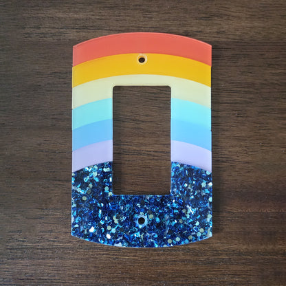 Rainbow Switchplate Cover